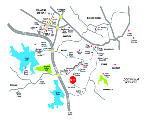 SMR Vinay Boulder Woods, Hyderabad - 2/3/4 BHK Apartment
