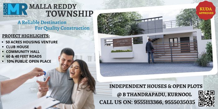 Malla Reddy Township, Kurnool - 2 BHK Independent Houses