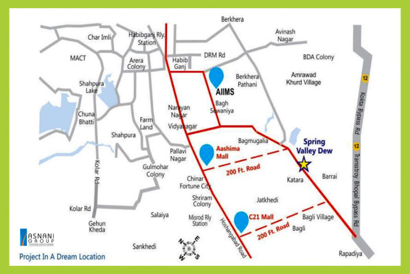 Spring Valley Dew, Bhopal - 2/3/4 BHK Apartment