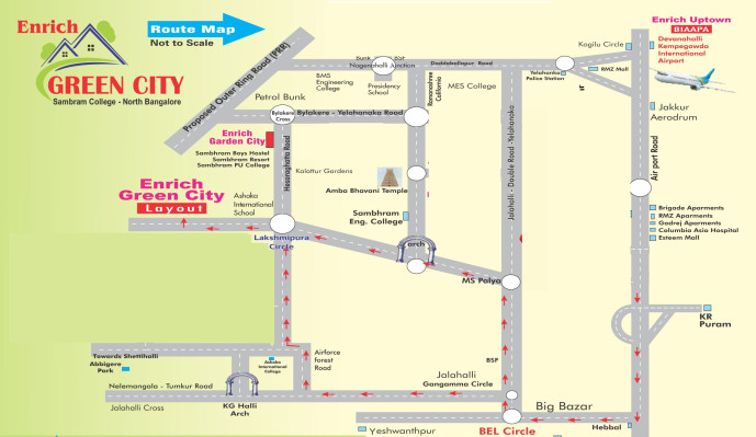 Enrich Green City, Bangalore - Residential Plots