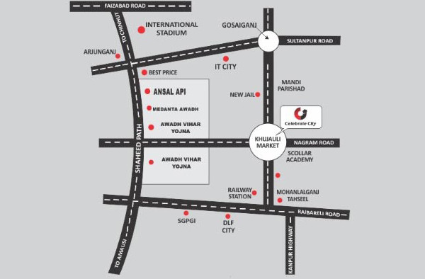 Celebrate City, Lucknow - Residential Plots