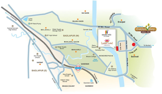 Golden Veda, Thane - 1/2 BHK Apartments