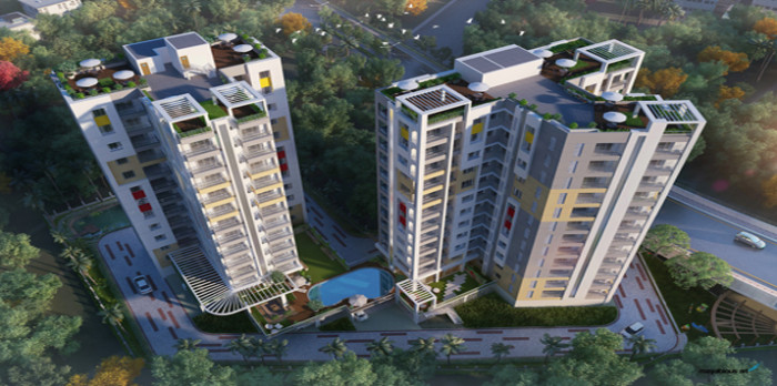 Twin Towers, Howrah - 2/3/4 BHK Apartment