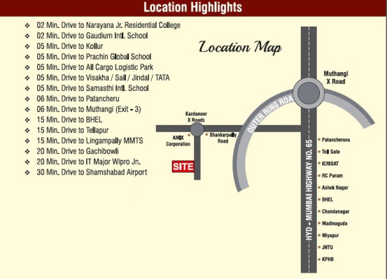ORR Heights, Hyderabad - 2/3 BHK Apartment
