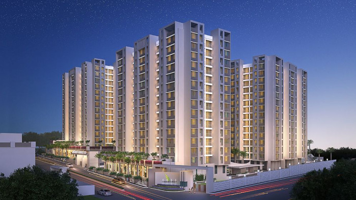 Charms Global City, Thane - 1/2 BHK Apartment