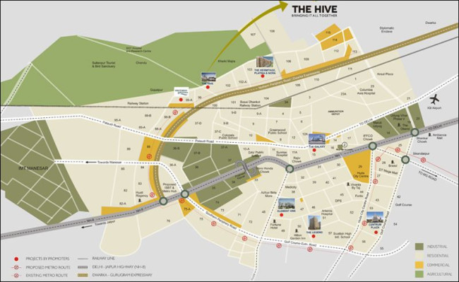 Satya the Hive, Gurgaon - Commercial Development