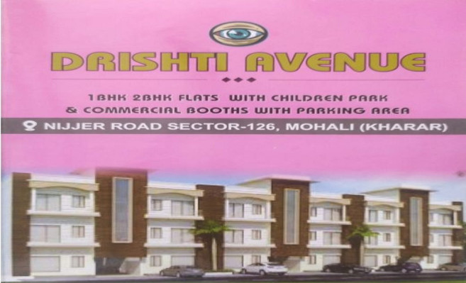 Drishti Avenue, Mohali - 1/2 BHK Apartment