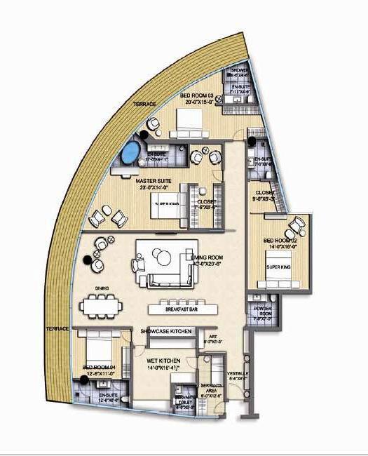 Michael Schumacher World Champion Towers, Gurgaon - 4 & 5 BHK Apartments
