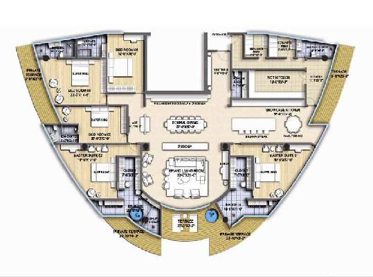 Michael Schumacher World Champion Towers, Gurgaon - 4 & 5 BHK Apartments