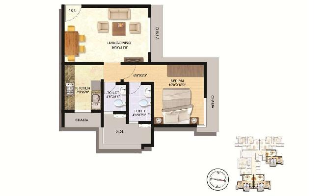 Tridhaatu Prarambh, Mumbai - 1 & 2 BHK Apartments