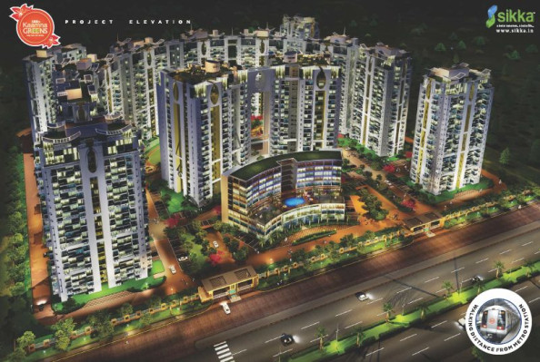 Sikka Kaamna Greens, Noida - 2/3 BHK Apartment