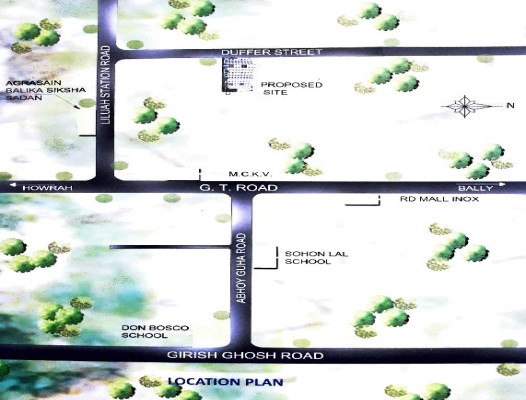 Adarsh Enclave, Howrah - 2/3 BHK Aparment