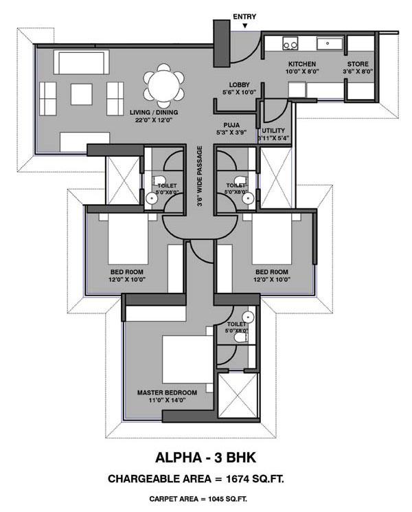 Lodha Codename Blue Moon, Mumbai - 2, 3 & 4 Bedroom Flats