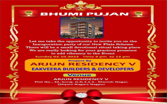 Arjun Residency V, Nagpur - 3 BHK Aparment
