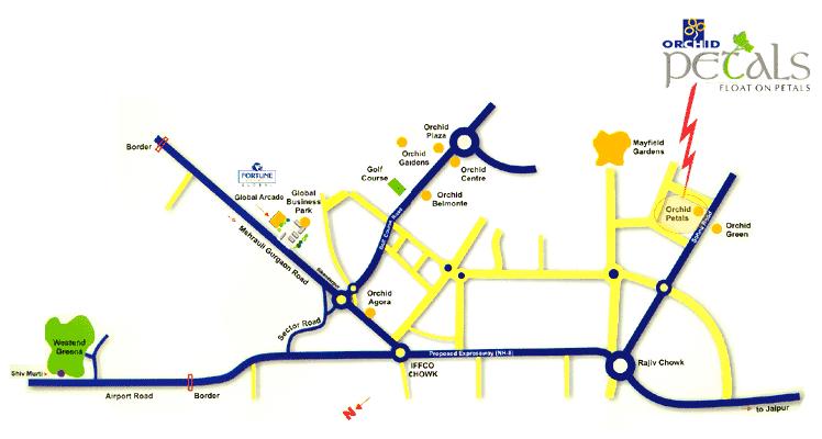 Orchid Petals, Gurgaon - Residential Complex