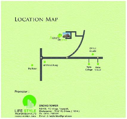 Akruti Life Style, Bhubaneswar - 2 BHK & 3 BHK Apartments