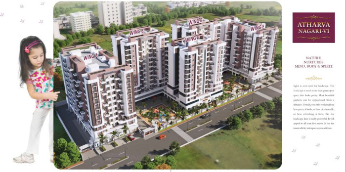 Atharva Nagari VI, Nagpur - 2/3 BHK Apartments Flats