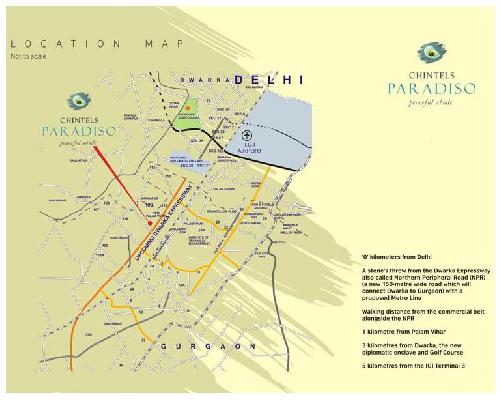 Chintels Paradiso, Gurgaon - Residential Apartments
