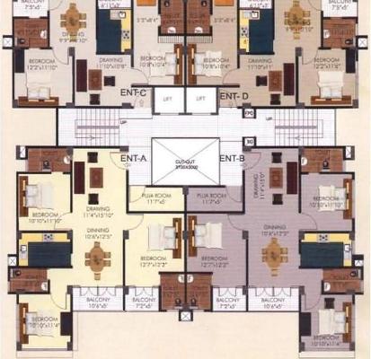 Southern View Apartment, Guwahati - 2 BHK & 3 BHK Apartments