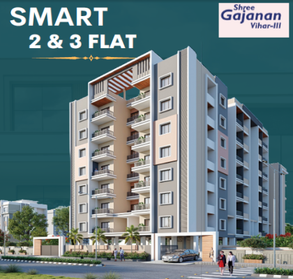 Shree Gajanan Vihar Phase III, Nagpur - 2/3 BHK Apartments Flats