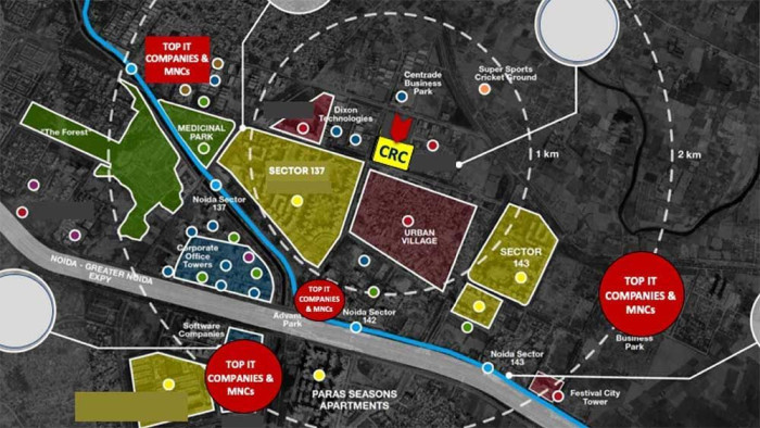 Crc The Flagship, Noida - Premium Shop & Office Space