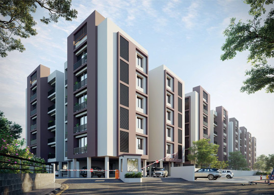 Shubham Green City, Vapi - 2/3 BHK Apartments