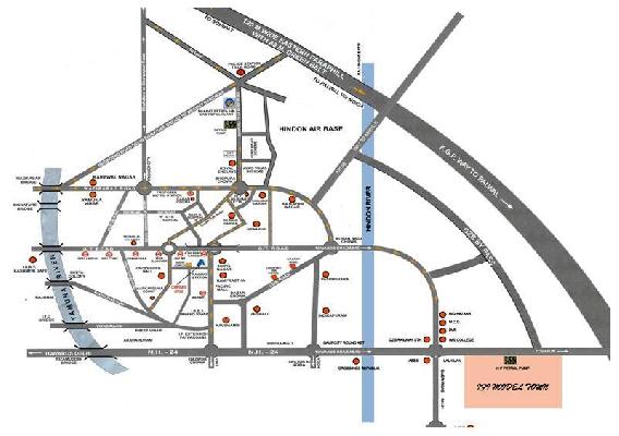 IFI Model Town, Ghaziabad - 2/3 BHK Low Rise Apartments