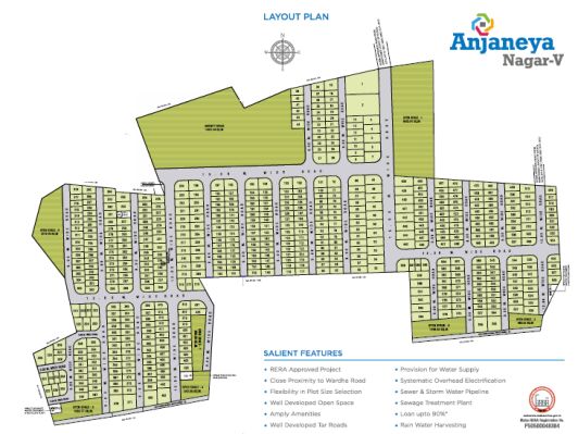 ANJANEYA NAGAR V, Nagpur - Residential Plots