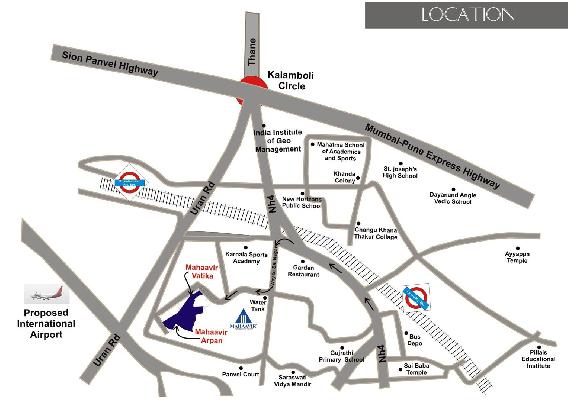 Mahaavir Arpan, Navi Mumbai - 3 BHK Apartments
