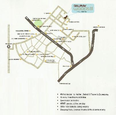 Gaurav Woods Phase II, Mumbai - 2 & 3 BHK Luxurious Apartments