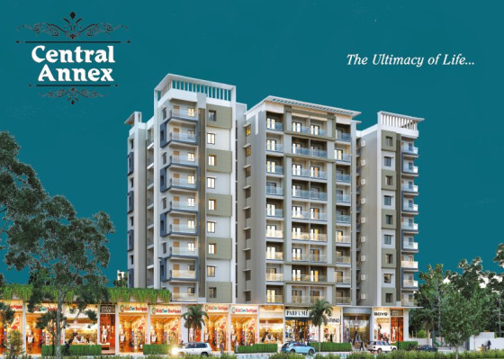 Central Annex, Nagpur - 2/3 BHK Flats & Shop