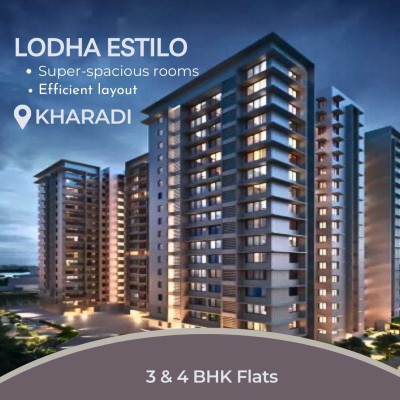 Lodha Estilo, Pune - 3/4 BHK Spacious Apartments