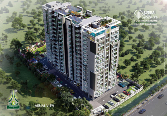 Rudra Solitaire, Kanpur - 2/3 BHK Apartments