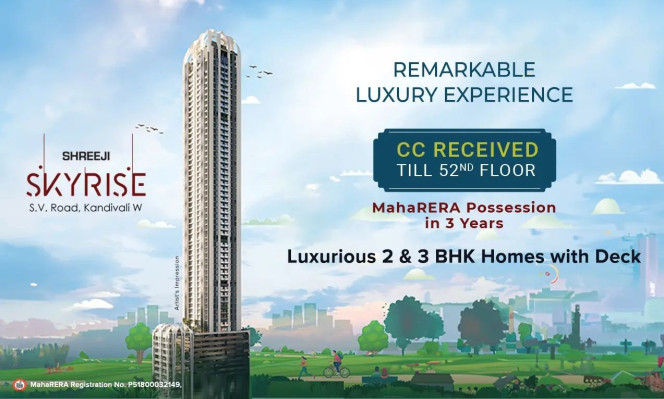 Shreeji Codename Skyrise, Mumbai - 2/3/4 BHK Apartments
