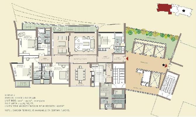 UGCC Burgundy, Noida - Ultra Spacious Luxury Apartments