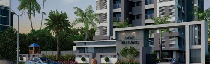 Aagam Wildflower, Surat - 3 BHK Apartments