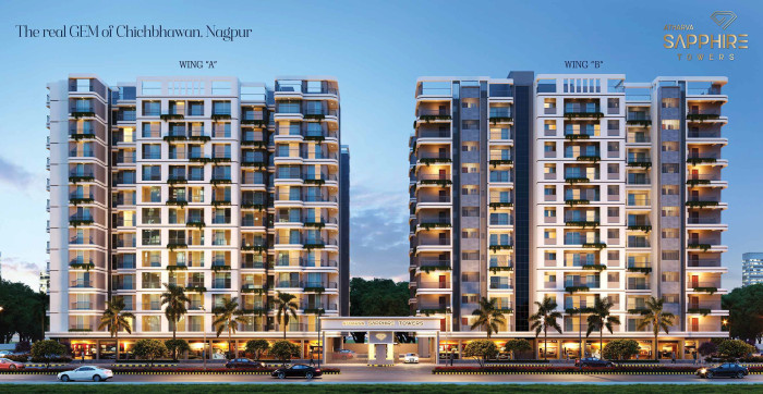 Atharva Sapphire, Nagpur - 2/3 BHK Apartments
