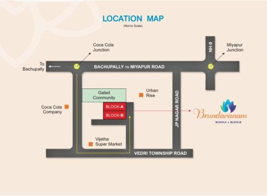 Brundavanam, Hyderabad - 2/3 BHK Apartments