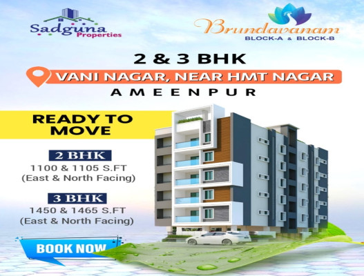 Brundavanam, Hyderabad - 2/3 BHK Apartments