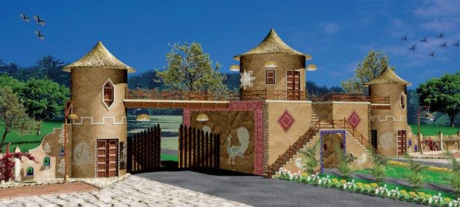 Pushparaj Village, Ahmedabad - Residential Bungalows