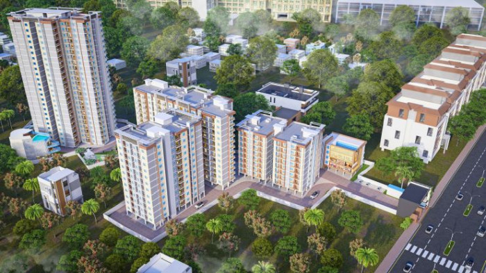 Diamond City, Bhubaneswar - 2 BHK Apartment