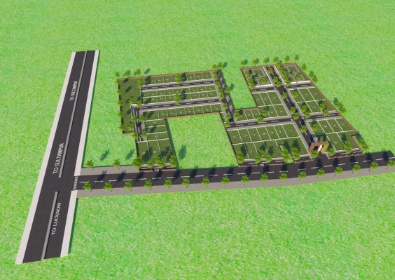 Iscon Valley, Lucknow - Residenatial Plots