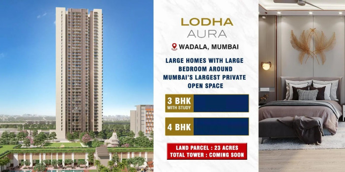 Lodha Aura, Mumbai - Premium 3/4 BHK Residences
