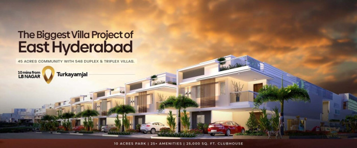 APR Praveens Golden Leaf, Hyderabad - 3/4 BHK Opulent Villas