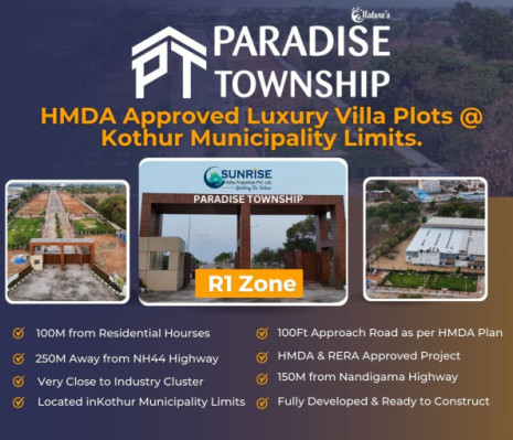 Paradise Township, Hyderabad - Residential Plots