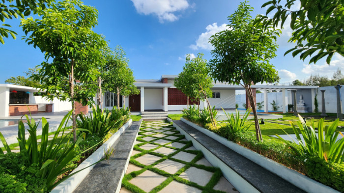 Haveli, Pondicherry - The Modern & Traditional Villa