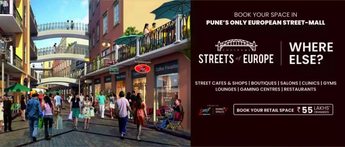 Streets Of Europe, Pune - Retail Shops & Food Court