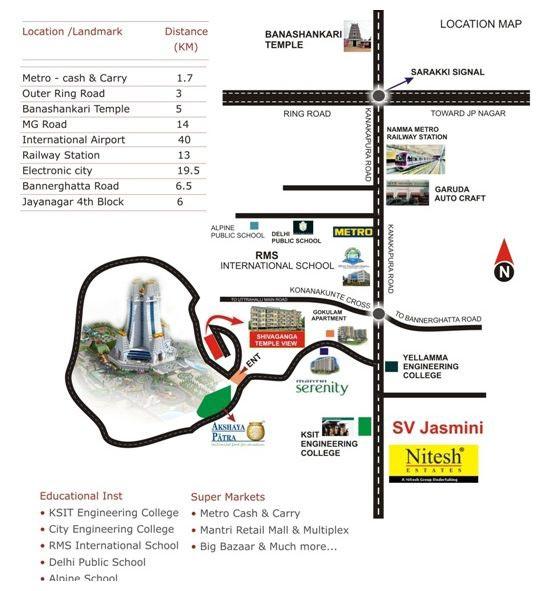 Shivaganga Temple View, Bangalore - 2/3 BHK Residential Apartments