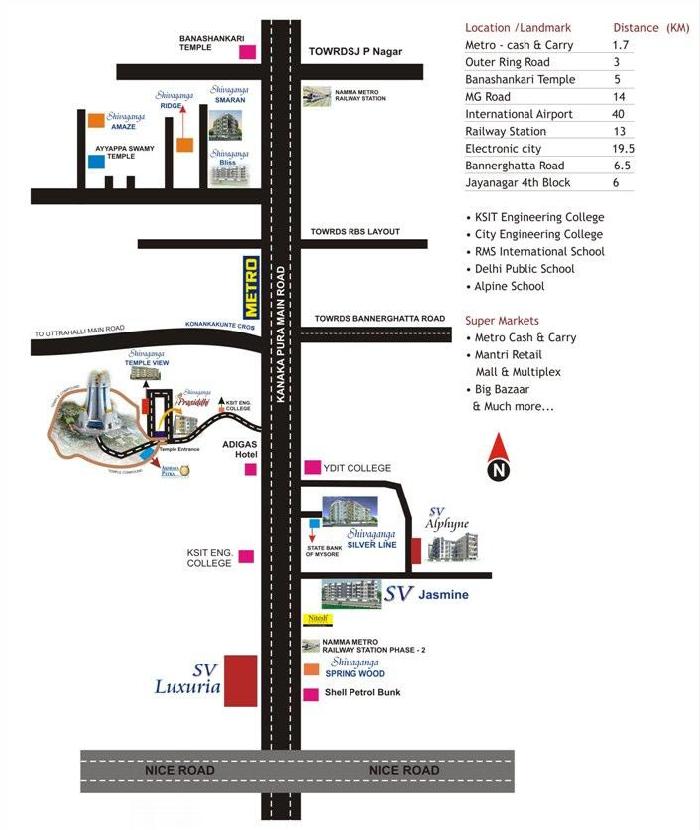 Shivaganga Prasiddhi, Bangalore - 2/3 BHK Residential Apartments