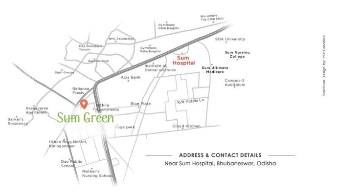 Sum Green, Bhubaneswar - 2/3/4 BHK Luxury Apartments